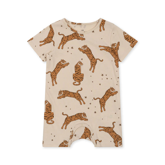 Konges Sløjd Basic Romper Gots - Tiger Sand