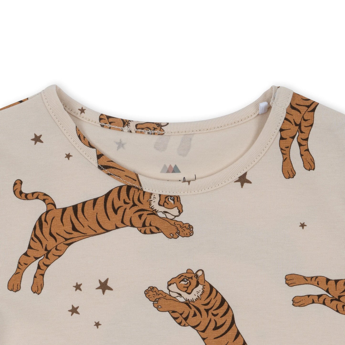 Konges Sløjd Basic Romper Gots - Tiger Sand