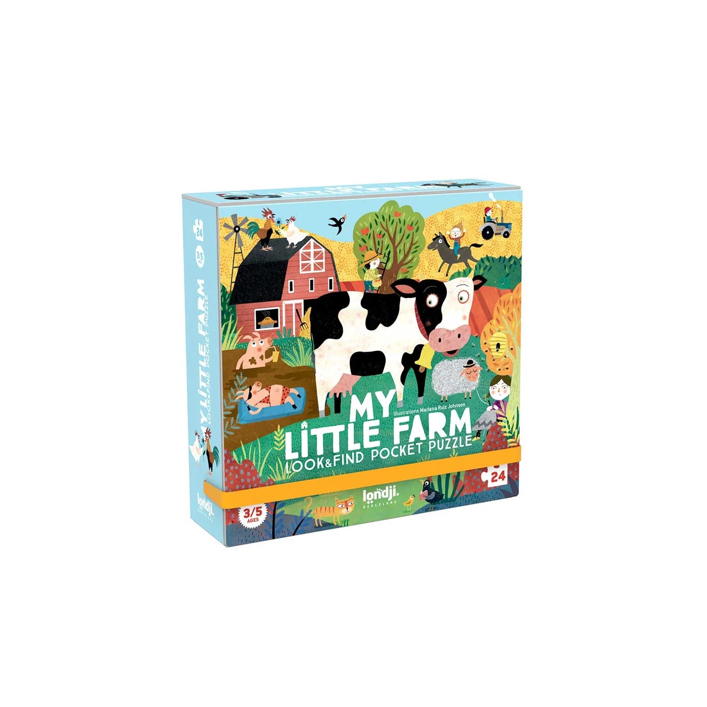 Londji Pocket Puzzle - My Little Farm